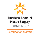 This is a picture of Dr. Hayes' American Board of Plastic Surgery Certification. 