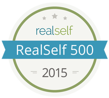 Picture of realself 500 award for 2015. 